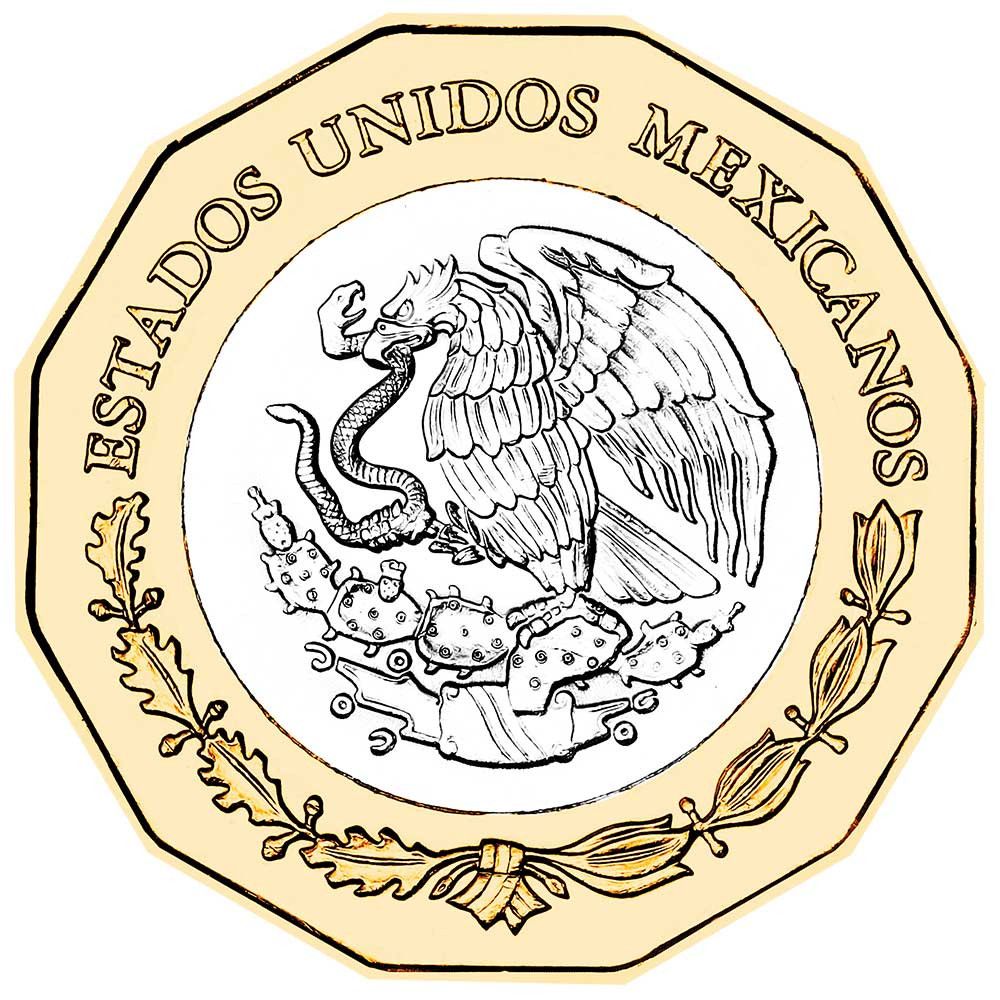 20 Pesos Mexique 2019 - Emiliano Zapata Salazar