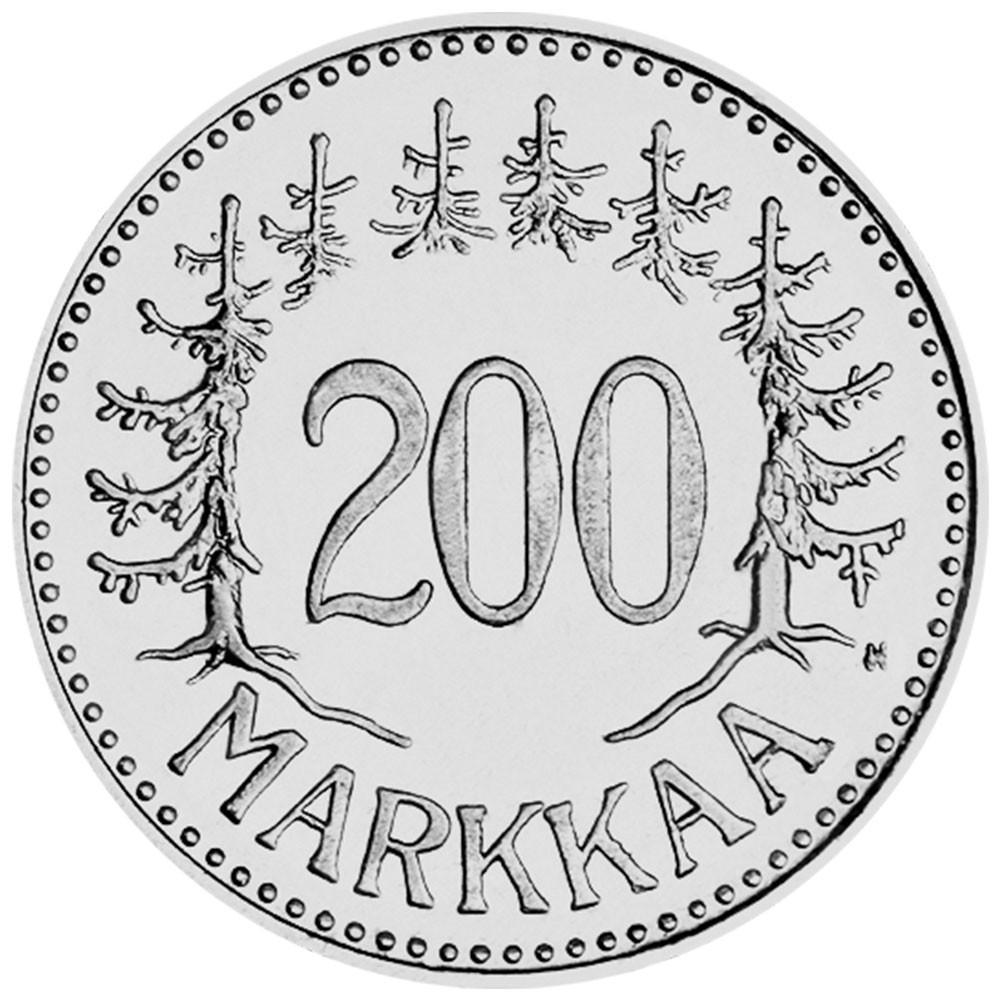 200 Marks Finlande 1956-1959