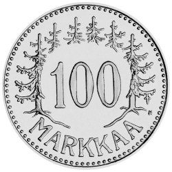 100 Marks Finlande 1956-1960