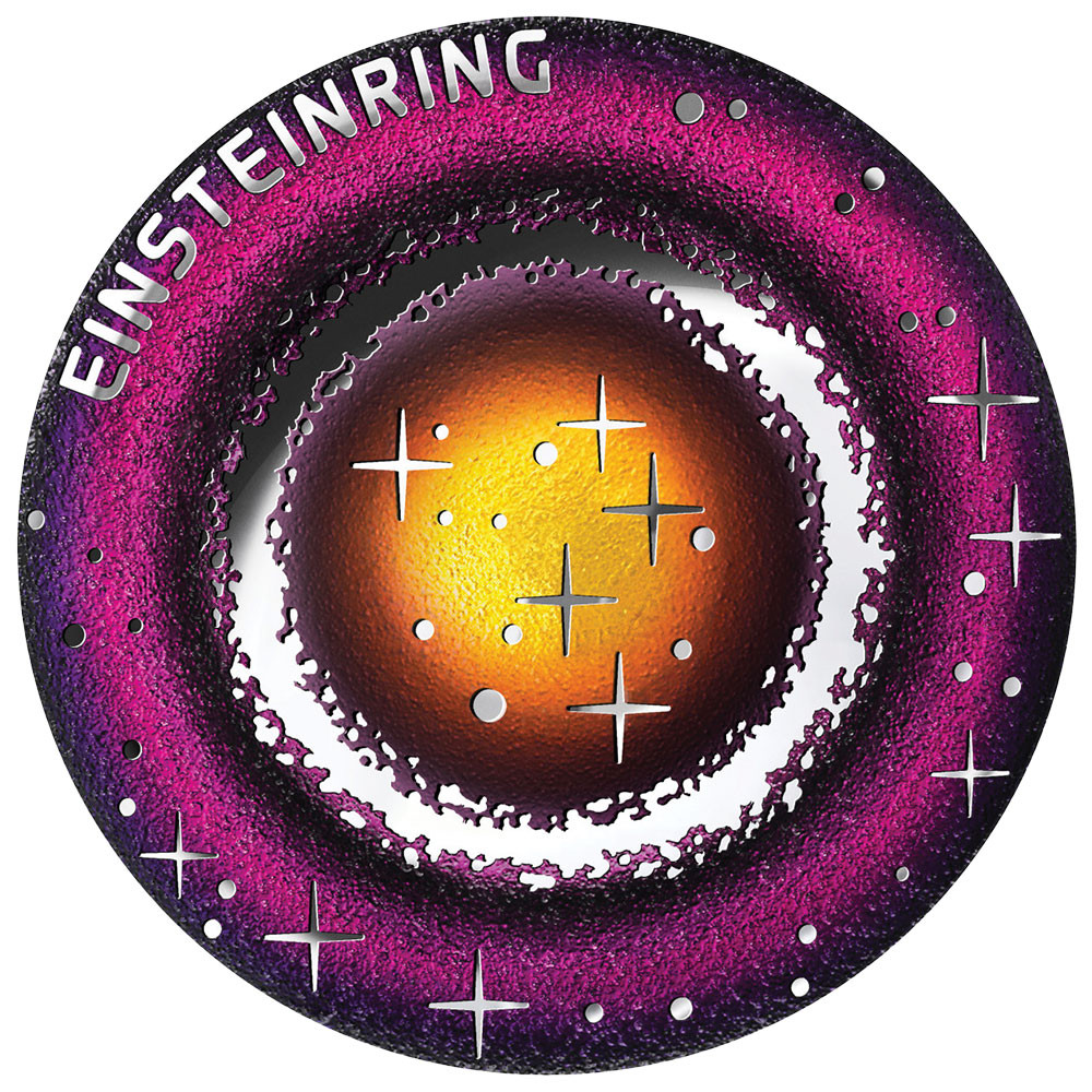 20 Euro Argent Autriche BE 2025 colorisée - Anneau d’Einstein