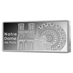 Le Lingot Argent Notre-Dame de Paris offert*