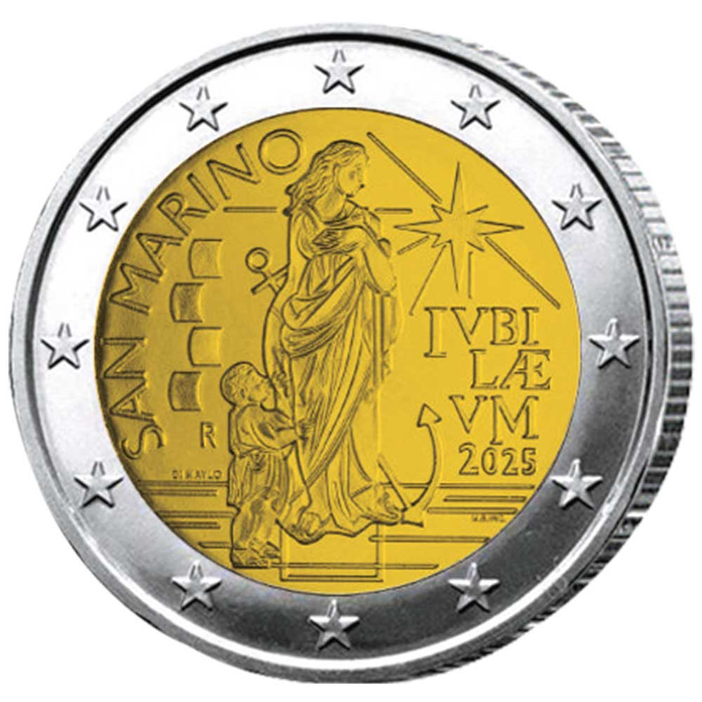 2 Euro Saint-Marin BU 2025 - Année Sainte Jubilé
