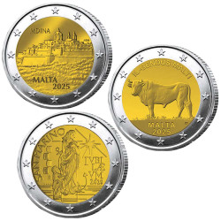 Lot 3 x 2 Euro 2025