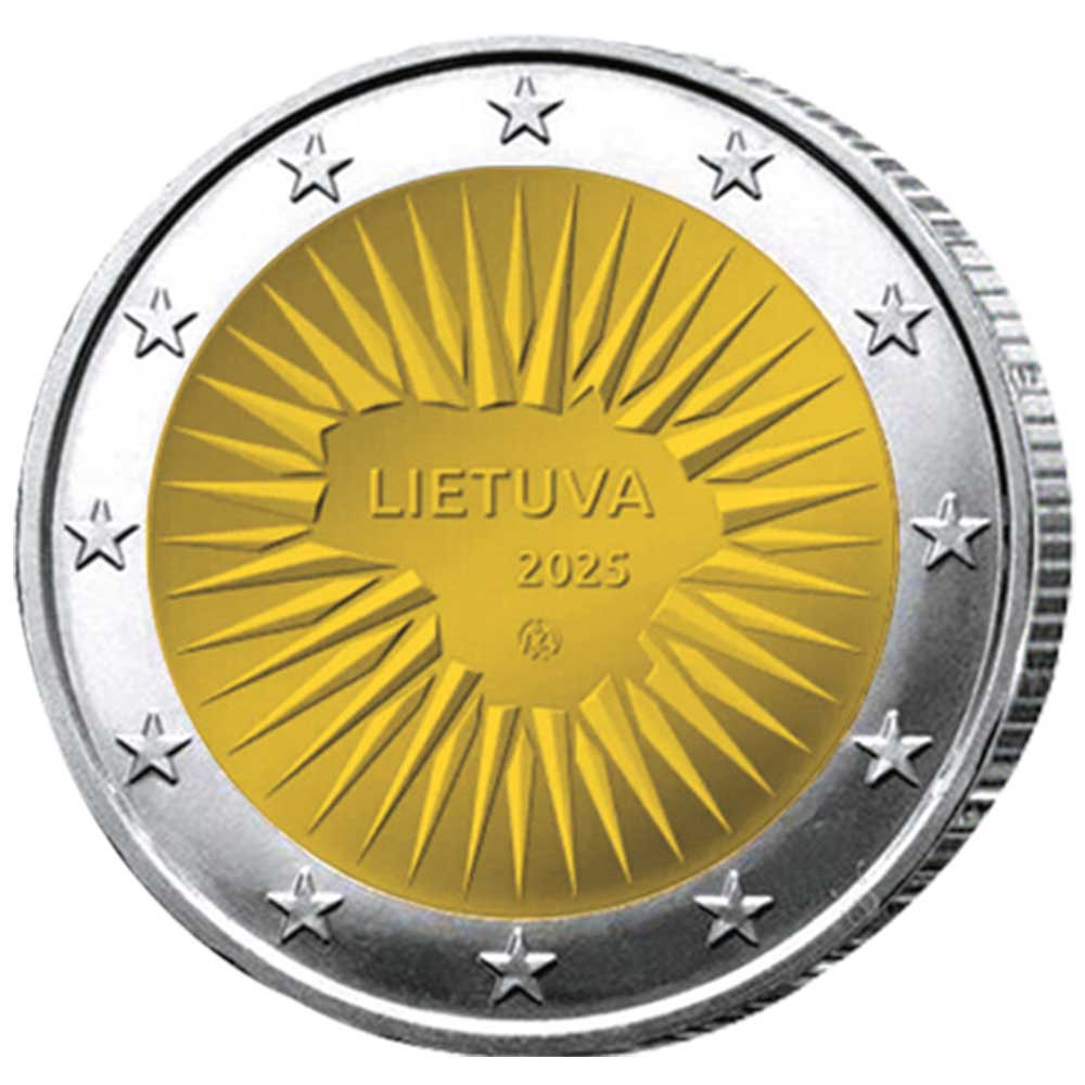 2 Euro Lituanie BU 2025 - Défense nationale