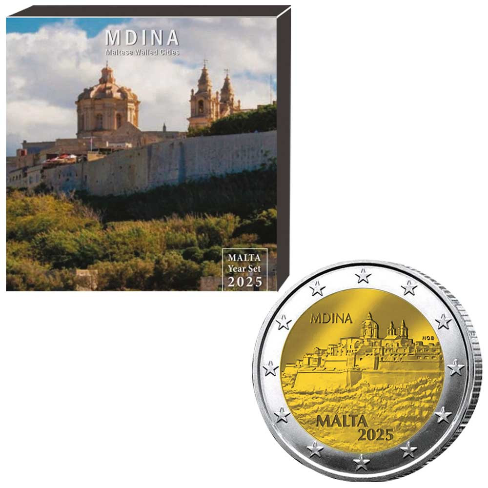 Série Malte BU 2025 - Ville fortifiée de Mdina