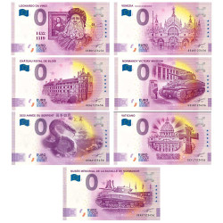 Lot 13 Billets Souvenir 0...
