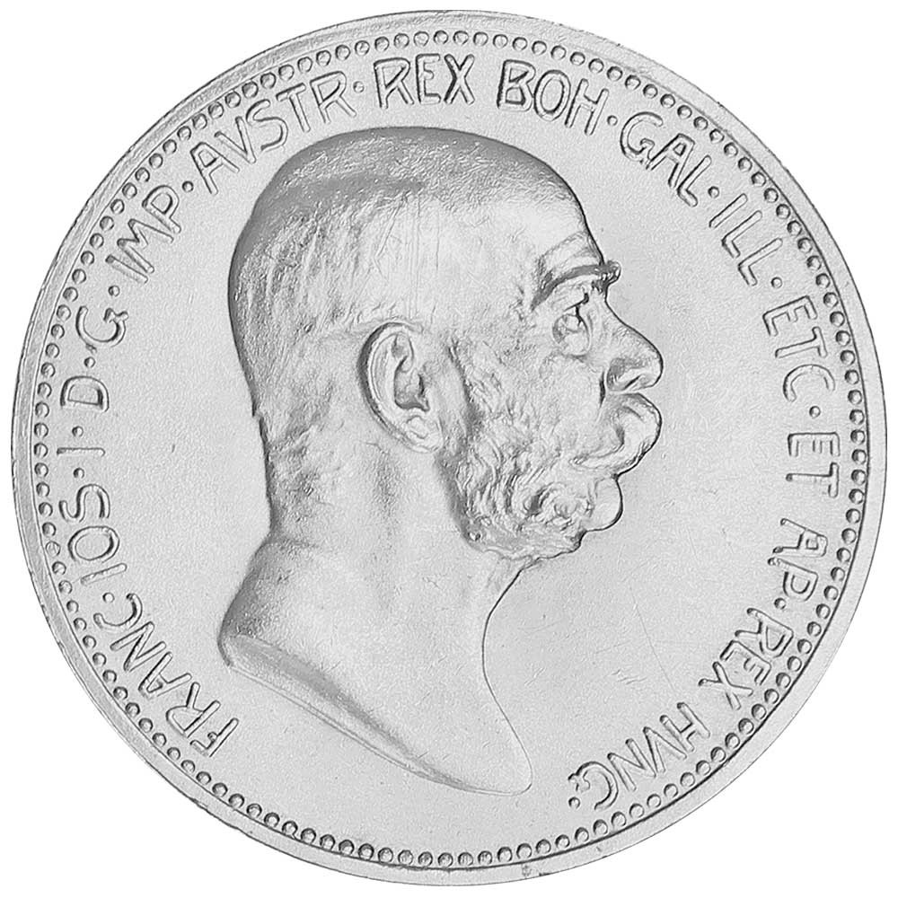 1 Couronne Argent Autriche 1908 - François-Joseph Ier