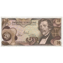 20 Schillings Autriche 1967...
