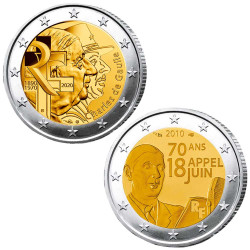 Lot 2 x 2 Euro France...