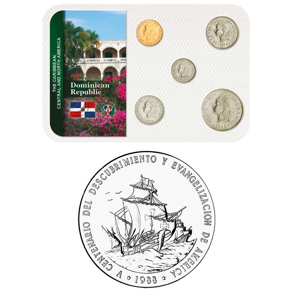 Lot des monnaies République Dominicaine