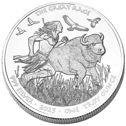 1 Dollar Argent Oglala...