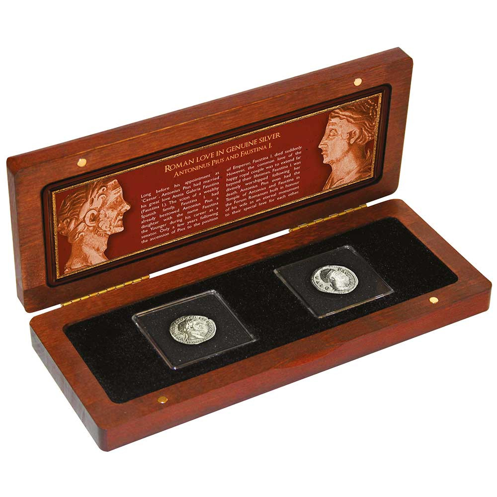 Coffret Antoninus Pius et Faustine l’ancienne