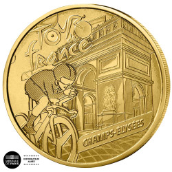 La Médaille officielle Tour de France offerte*