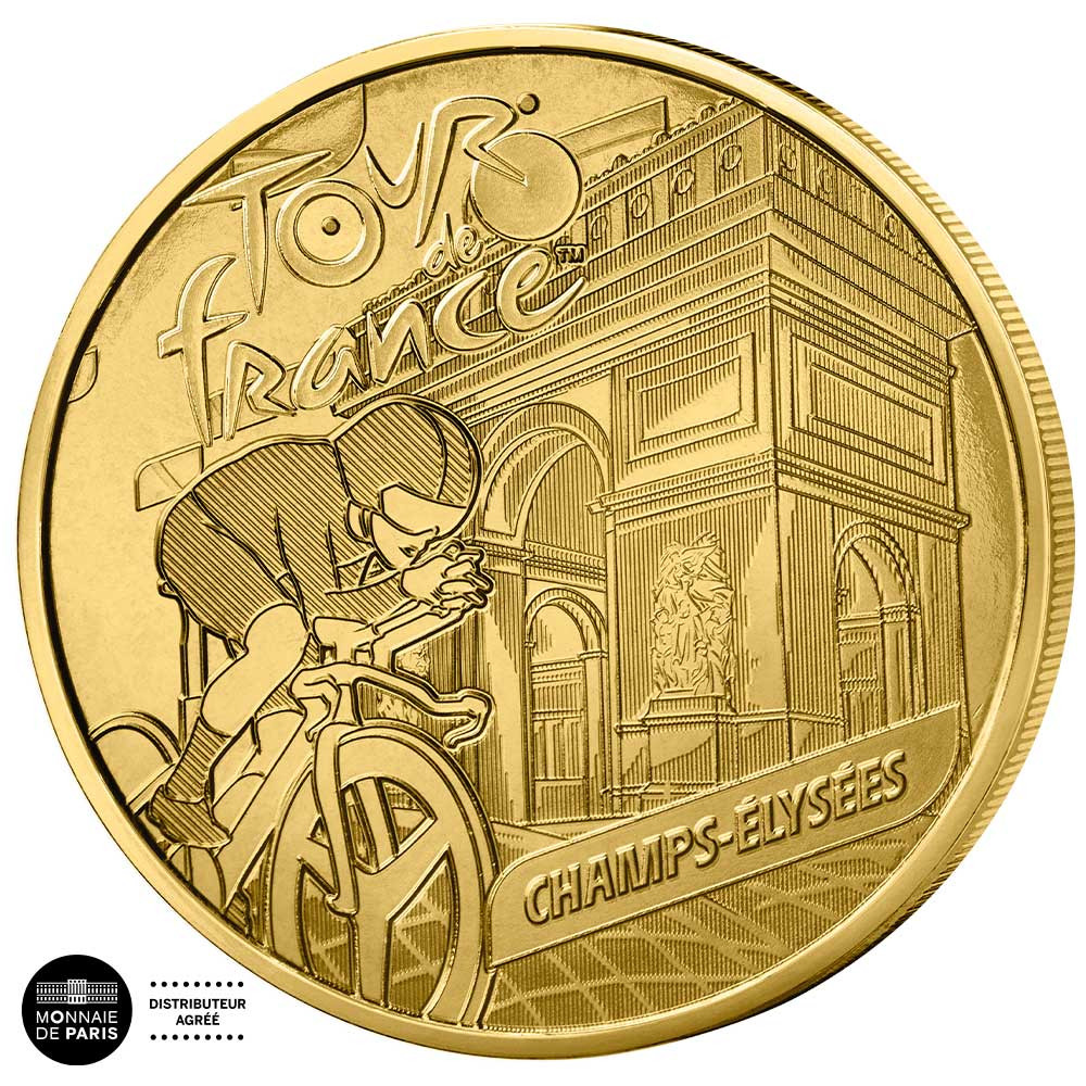 La Médaille officielle Tour de France offerte*