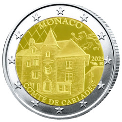 2 Euro Monaco BE 2025 -...