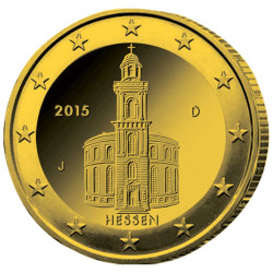 2 Euro Allemagne La Hesse...