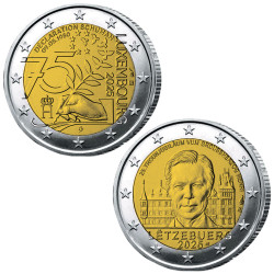 Lot 2 x 2 Euro Luxembourg 2025
