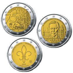 Lot 3 x 2 Euro 2025