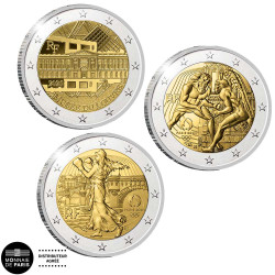 Lot 3 x 2 Euro France BE