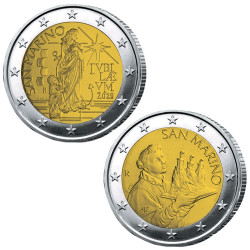 Lot 2 x 2 Euro Saint-Marin...