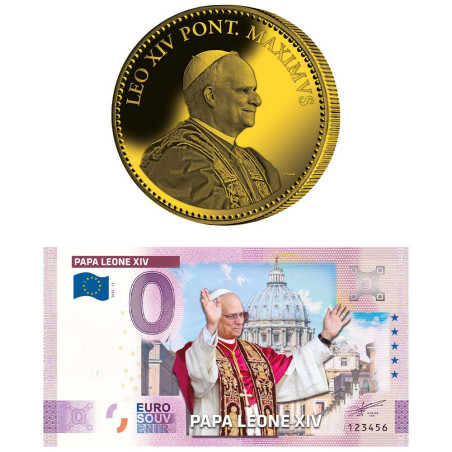 Lot Monnaies Pape Léon XIV