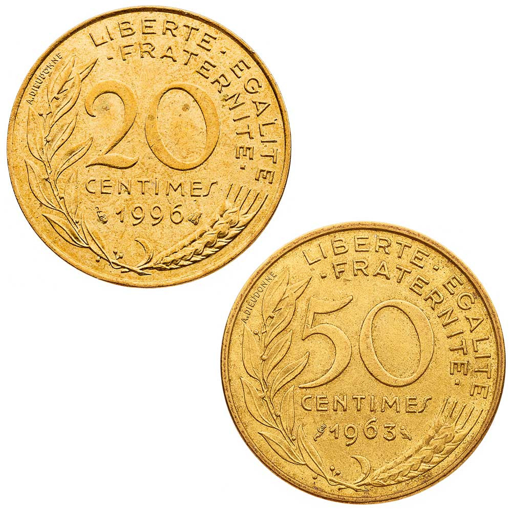 Lot Centimes Marianne