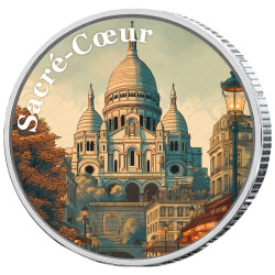 2 Euro enduites - Sacré-Cœur