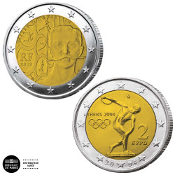 Lot 2 x 2 Euro 2004-2013