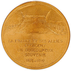 Pièce de collection Bronze...