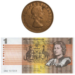 Lot des monnaies Australie