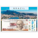 4 billets Brésil 1990