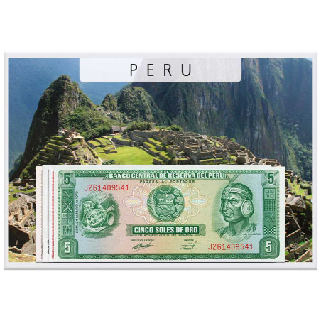 4 billets Pérou