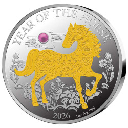 20 Vatu Argent BE 2026 -...