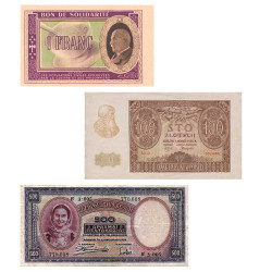 Lot 3 billets