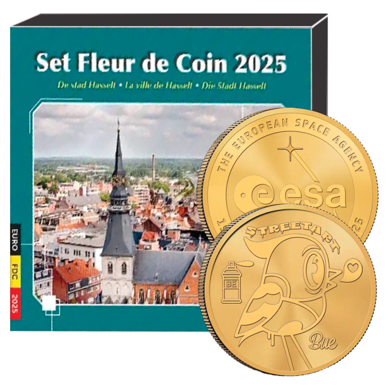 Séries d'Euros Brillant Universel - Trésor du Patrimoine