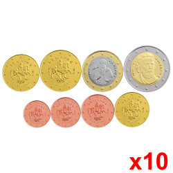 Lot 10 Séries Euros...