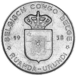 1 Franc Ruanda-Urundi...