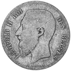 1 Franc Argent Belge...