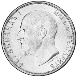 50 Stotinki Argent Bulgarie...