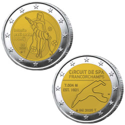 Lot 2 x 2 Euro Belgique BU...