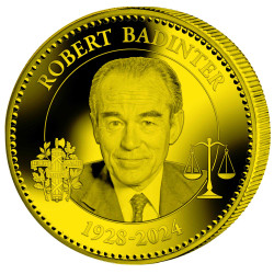 Robert Badinter dorée