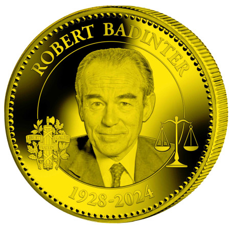 Robert Badinter dorée