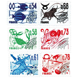 12 timbres signes du Zodiaque