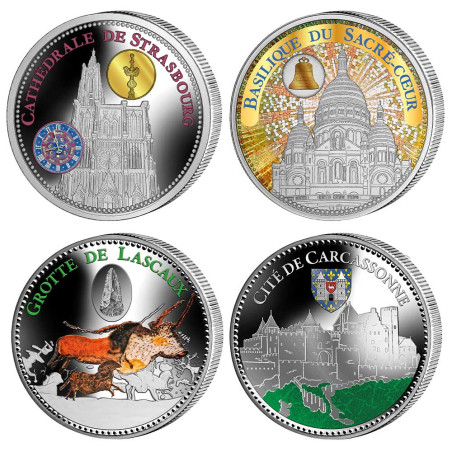 Coffret Trésor du Patrimoine colorisé