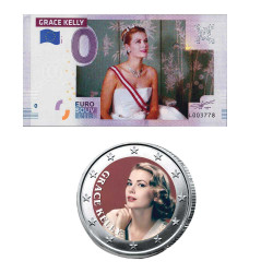Lot monnaies Grace Kelly