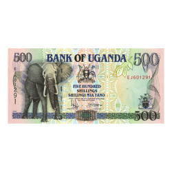 500 Shillings Ouganda -...
