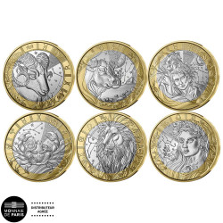 Lot 6 x 5 Euro France 2026...