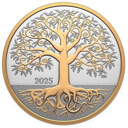 10 Dollars Argent BE 2025...