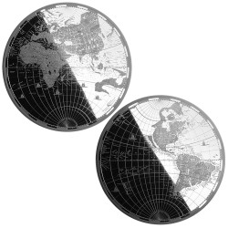 2 x 10 Dollars Argent BE...