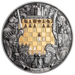 7 Dollars Argent 2025 dorée...